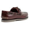 2-Eye Lug Handsewn Boat Shoe “Brown”