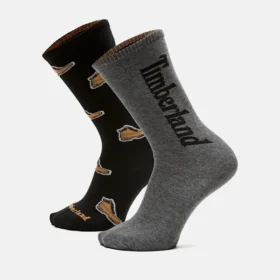 2-Pack Timberland® All over Print Crew Sock 2-Pack Timberland® All over Print Crew Sock
