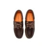 3-Eye Lug Handsewn Boat Shoe “Brown”