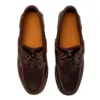 3-Eye Lug Handsewn Boat Shoe “Dark Brown”