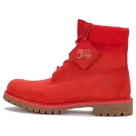 50th Anniversary Edition Premium 6 Inch Waterproof Boot “Medium Red Nubuck”