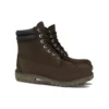 6 Inch Double Collar Boots “Dark Chocolate Nubuck”