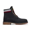 6 Inch Heritage Cupsole Boot “Black Nubuck with Red”