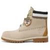 6 Inch Heritage Cupsole Boots “Beige Nubuck with Black”