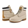 6 Inch Heritage Cupsole Boots “Beige Nubuck with Black”