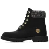 6 Inch heritage Lace Up Cupsole Boots “Black Nubuck”