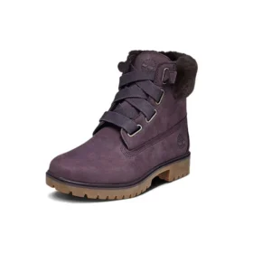 6 Inch Jayne Shearling Waterproof Wide-Fit Boots “Dark Purple”