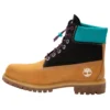 6 Inch Premium Boot “Black Teal Wheat”