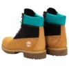 6 Inch Premium Boot “Black Teal Wheat”