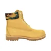 6 Inch Premium Boot “Wheat Nubuck with Camouflage Collar”