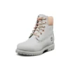 6-Inch Premium Leather Boots “Light Grey”