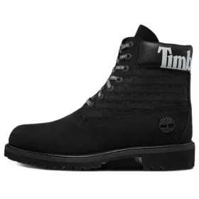 6-Inch Premium Logo Wide-Fit Boots “Black Nubuck”