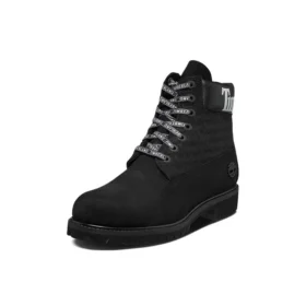 6-Inch Premium Logo Wide-Fit Boots “Black Nubuck”