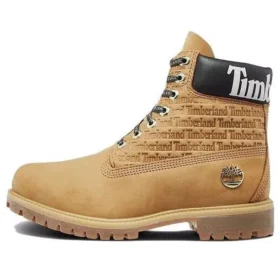 6-Inch Premium Logo Wide-Fit Boots “Wheat Nubuck”