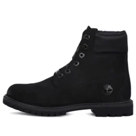 6 Inch Premium Red tag Boots “Black Nubuck”