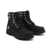 6 Inch Premium Waterproof Boots “Black Nubuck Logo”