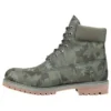 6 Inch Premium Waterproof Boots “Green Camouflage”