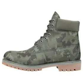 6 Inch Premium Waterproof Boots “Green Camouflage”