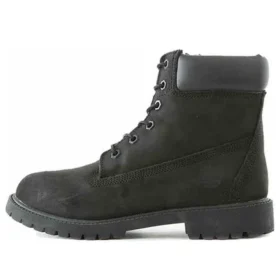 6 Inch Premium Waterproof Wide Fit Boots “Black Nubuck”