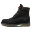 6 Inch Premium Wide-Fit Boots “Black Nubuck”
