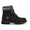 6 Inch Premium Wide Fit Waterproof Boots “Black Nubuck Logo”