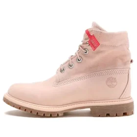 6 Inch Tagged Boots “Pale Pink”