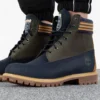 6 Inch Waterproof Boot “Navy Orange”