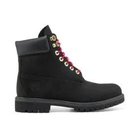 6 Inch Waterproof Premium Boots “Black Red”