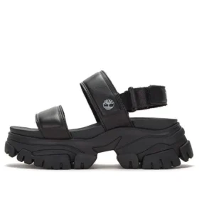 Adley Way Backstrap Sandals “Black”