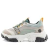 Adley Way Sneaker “White Nubuck and Grey”