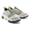 Adley Way Sneaker “White Nubuck and Grey”