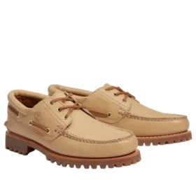 Authentic 3-Eye Lug Handsewn Boat “Beige”