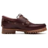Authentics 3-Eye Classic Boat Shoes “Brown”