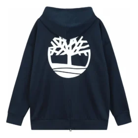 Back Tree Logo Hoodie “Navy”