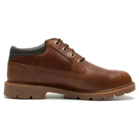 Basic Leather Water Repellant Oxford Shoes “Brown”