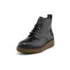 Bluebell Lane Lace Up Bootie Fashion Closed Toe Boot “Black”