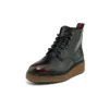 Bluebell Lane Lace Up Bootie Fashion Closed Toe Boot “Burgundy”