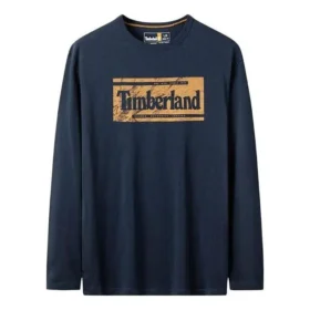 Brand Long Sleeve T-Shirt “Navy”