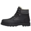 Britton Road Warm-Lined Waterproof Boot “Black Full Grain”