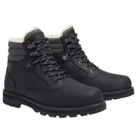Britton Road Warm-Lined Waterproof Boot “Black Full Grain”