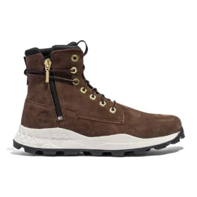 Brooklyn Side Zip Boot “Brown Nubuck”