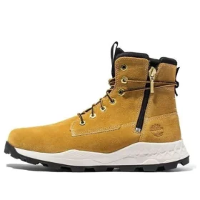 Brooklyn Side Zip Boot “Wheat Nubuck with Camo”