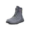 Brooklyn Side Zip Boots “Medium Grey Nubuck”