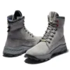 Brooklyn Side Zip Boots “Medium Grey Nubuck”