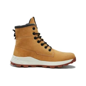Brooklyn Side Zip Sneaker Wide Fit Boot “Wheat Nubuck”