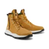 Brooklyn Side Zip Sneaker Wide Fit Boot “Wheat Nubuck with Camouflage”