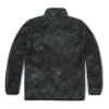 Camo Print Fleece Jacket “Green Black”