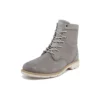 Campton 6 Inch Waterproof Wide-Fit Boots “Grey Nubuck”