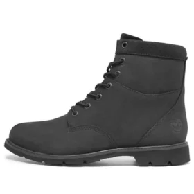 Campton Waterproof 6 Inch Wide-Fit Boot “Black Nubuck”