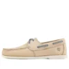 Cedar Bay Boat Shoes “Light Beige Nubuck”
